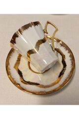 PORSELEN EL BOYAMA 2Lİ KAHVE FİNCAN TAKIMI (İADESİ YOKTUR)