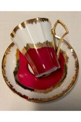 PORSELEN EL BOYAMA 2Lİ KAHVE FİNCAN TAKIMI (İADESİ YOKTUR)