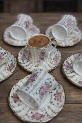 LİLİ 6 LI KAHVE FİNCAN TAKIMI