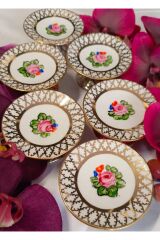 PORSELEN EL BOYAMA 6LI STAND LOKUMLUK