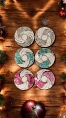 LAPA 6 LI PORSELEN EL BOYAMA KAHVE FİNCAN TK