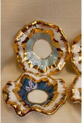 BİDEMET PORSELEN EL BOYAMA LOKUMLUK SETİ