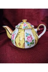 Porselen el boyama Demlik