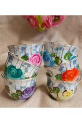 Ebruli̇ Porselen Dekor Boyama Mirra Seti̇