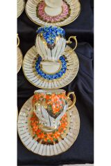 Gapiri Porselen El Dekor Boyama Fincan Takımı