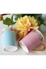 Porselen El Boyama Fincan 2'li