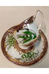 PORSELEN EL DEKOR BOYAMA KAHVE FİNCAN TAKIMI