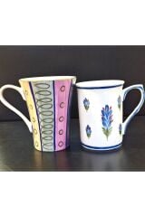 İKİ KİŞİLİK KUPA PORSELEN EL BOYAMA