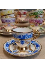 LANA PORSELEN EL DEKOR BOYAMA FİNCAN TAKIMI