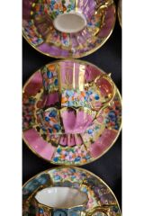 LEO PORSELEN EL DEKOR BOYAMA FİNCAN TAKIMI VE LOKUMLUK