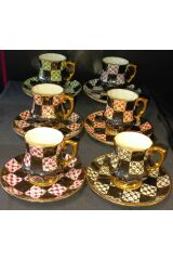 MERKEL PORSELEN EL BOYAMA FİNCAN TAKIMI VE LOKUMLUK