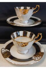 MOZART PORSELEN EL DEKOR BOYAMA 2Lİ FİNCAN TAKIMI