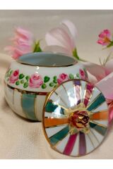 RADUGA PORSELEN EL DEKOR BOYAMA TOMBUL ŞEKERLİK