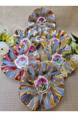 SU DALGASI 6 KİŞİLİK LOKUMLUK SETİ