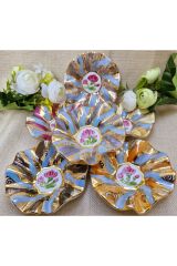 SU DALGASI 6 KİŞİLİK LOKUMLUK SETİ