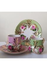 Saray Porselen El Boyama 2li Fincan Takımı