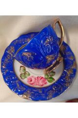 SÜLİMAN PORSELEN EL DEKOR BOYAMA KAHVE FİNCAN TAKIMI