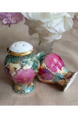 TRİA PORSELEN EL BOYAMA 2Lİ TUZLUK SETİ