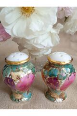 TRİA PORSELEN EL BOYAMA 2Lİ TUZLUK SETİ