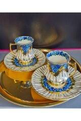 Ç.arni Porselen El Boyama 2li Fincan Takımı