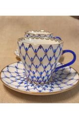 YILDIZ PORSELEN 2Lİ ÇAY FİNCAN TAKIMI