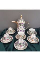 Porselen El Boyaması Zemzem&mırra Seti