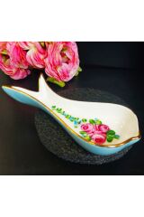 PORSELEN EL BOYAMA ÇEREZLİK TEKLİ ORTA BOY